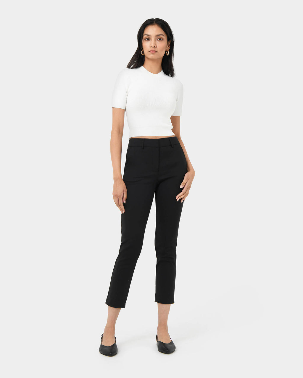 Murphy Crop Knit Top