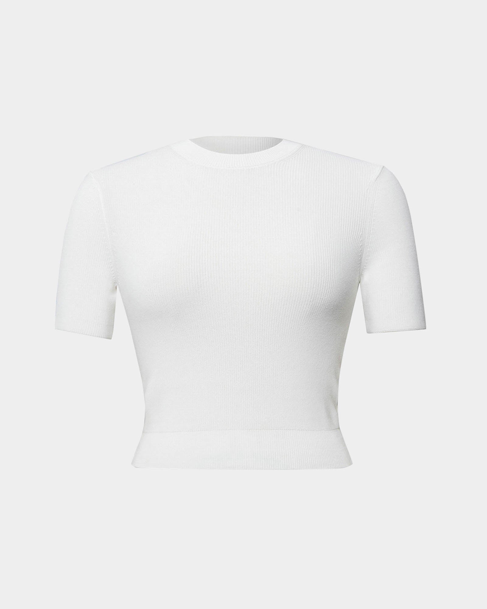 Murphy Crop Knit Top