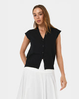 Nicole V-neck Sleeveless Knit