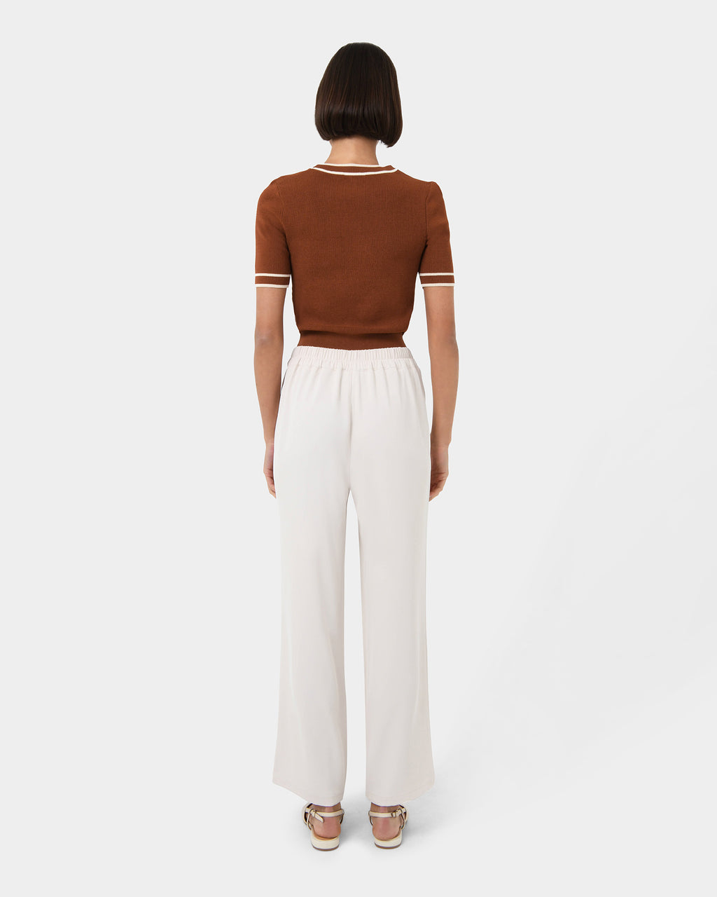 Kiara Contrast Knit Top