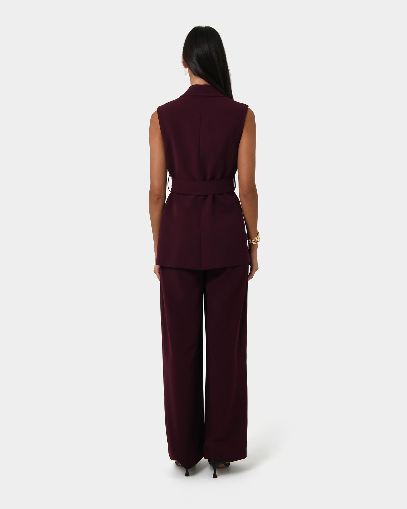 Rumy Wide Leg Tailored Pants