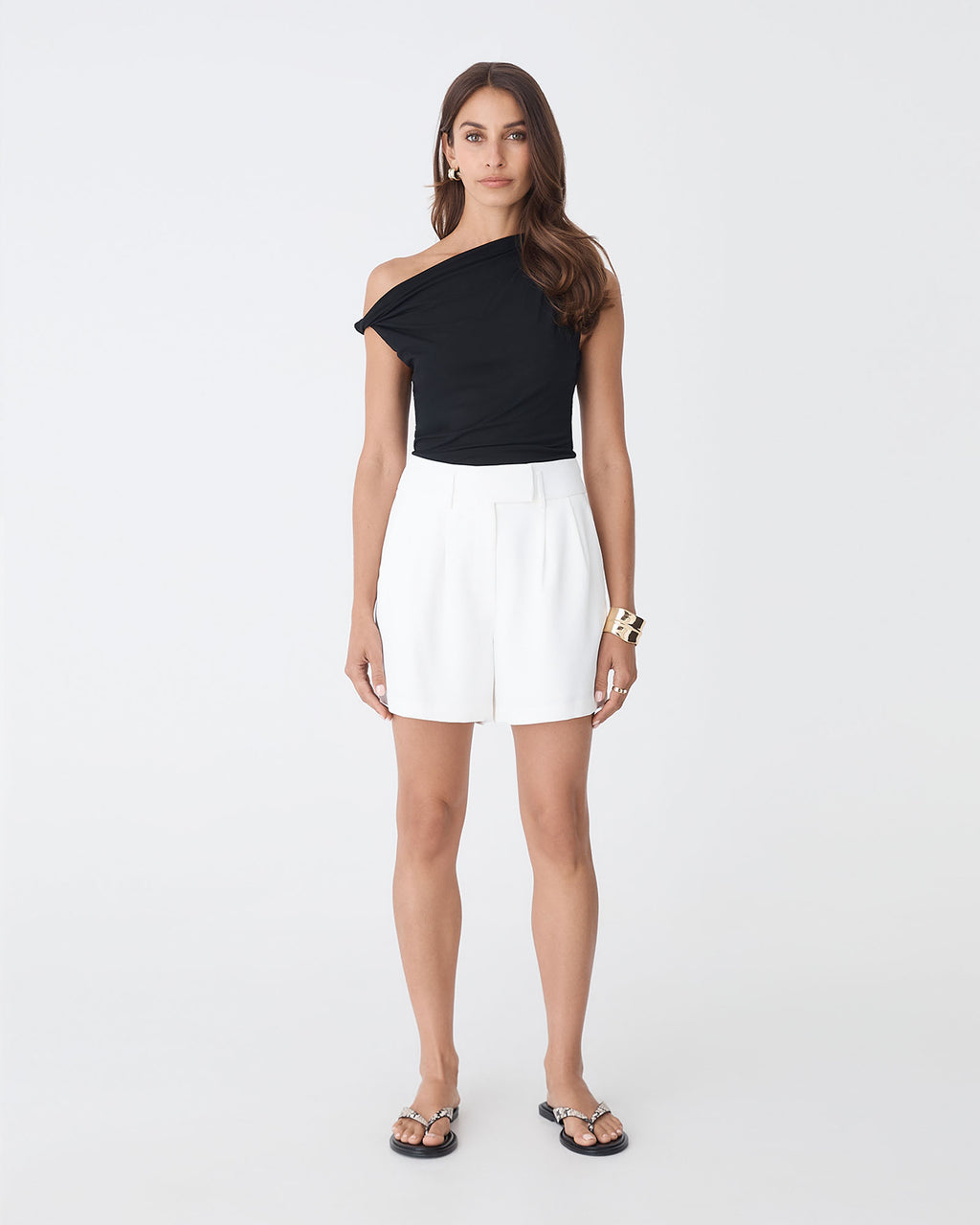 Lexee Pleat Front Short