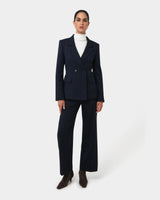 Zara Pinstripe Tailored Pants