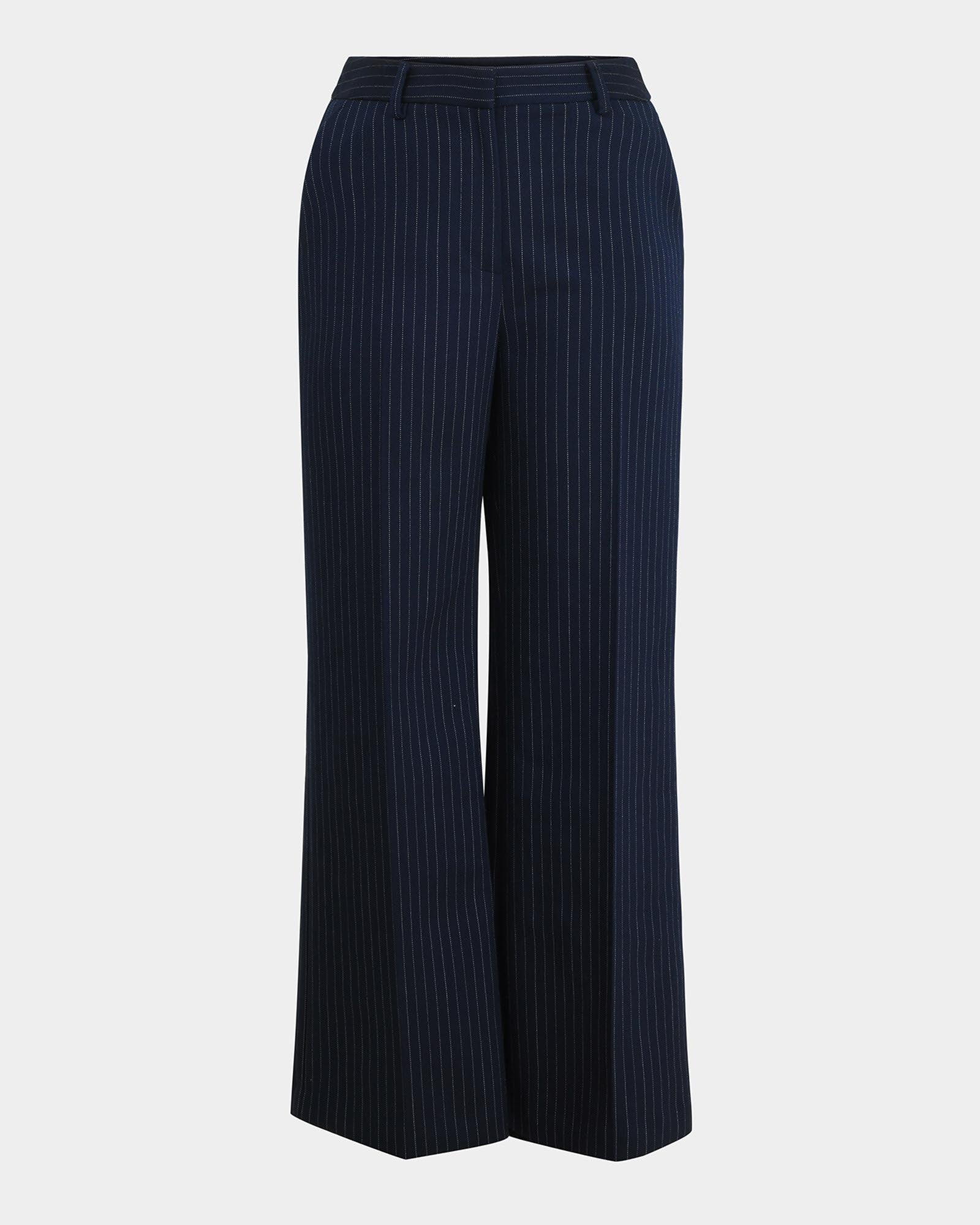 Zara Pinstripe Tailored Pants