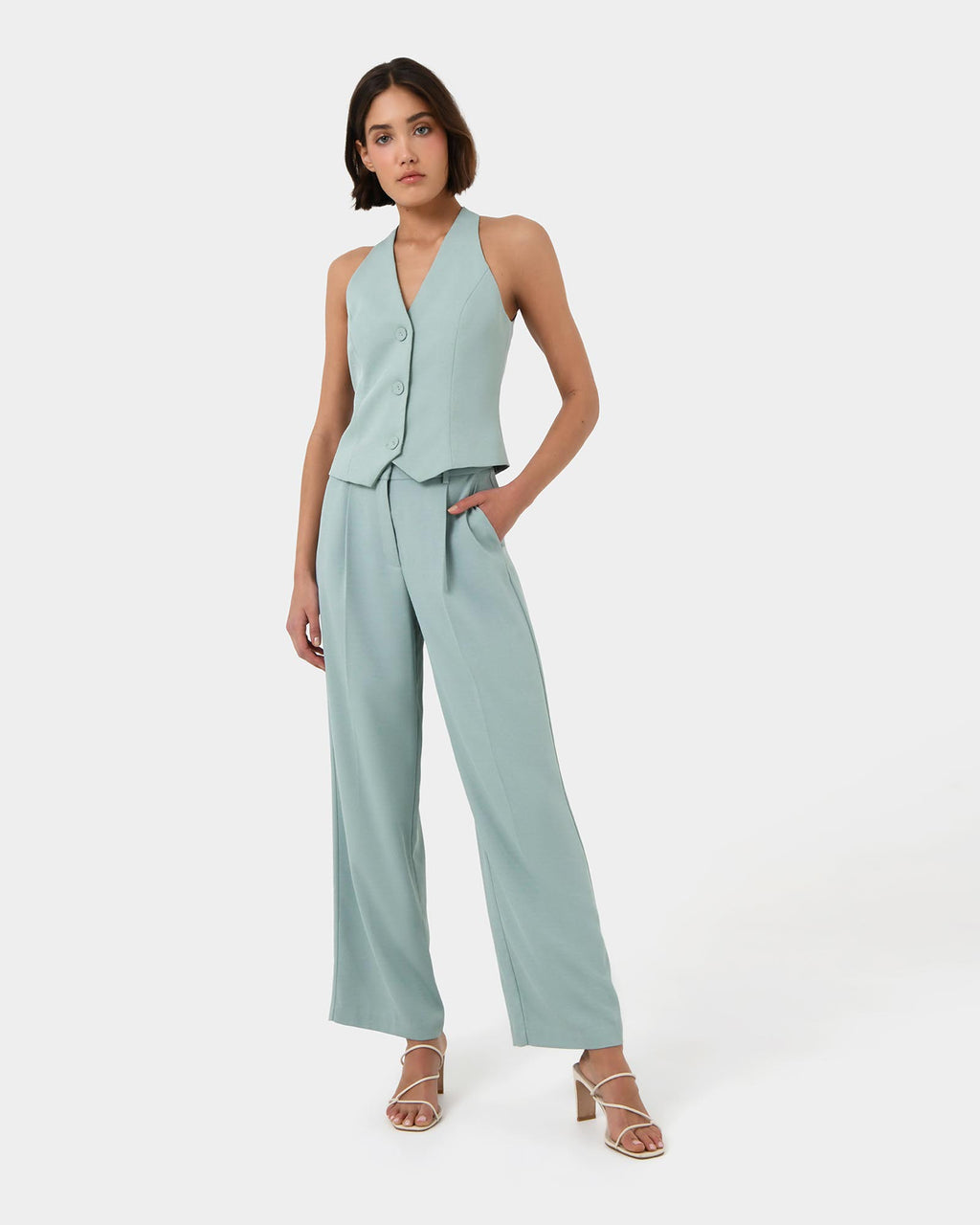 Lexee Tailored Wide Leg Pants