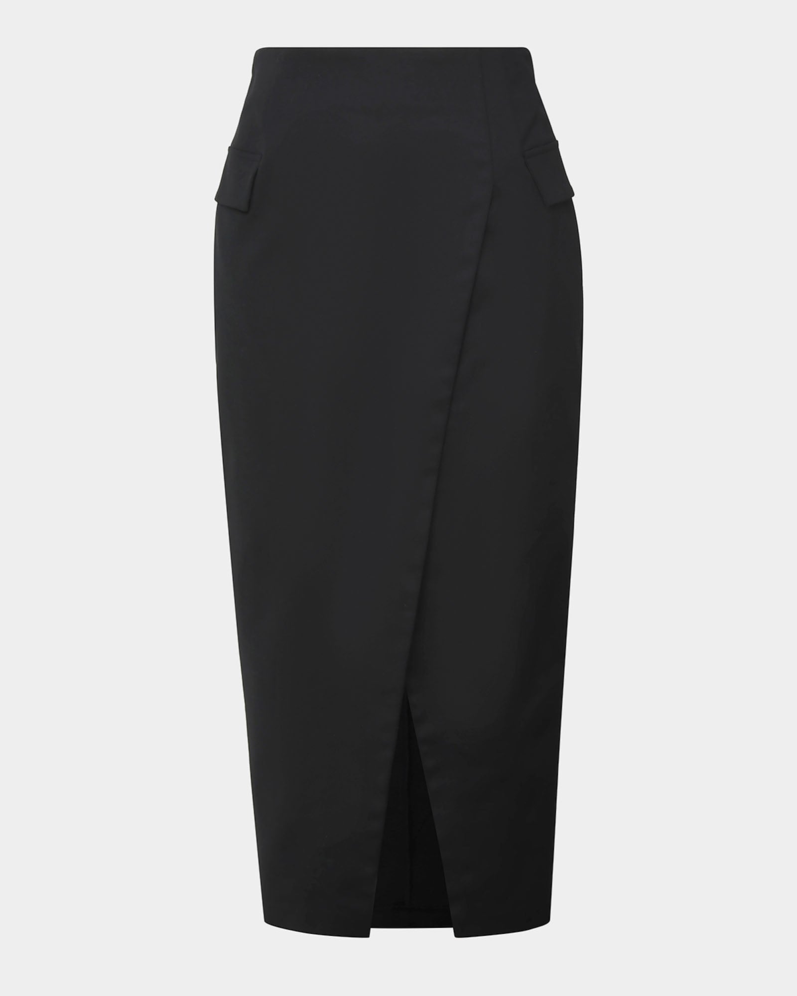 Abby Asymmetric Tailored Skirt