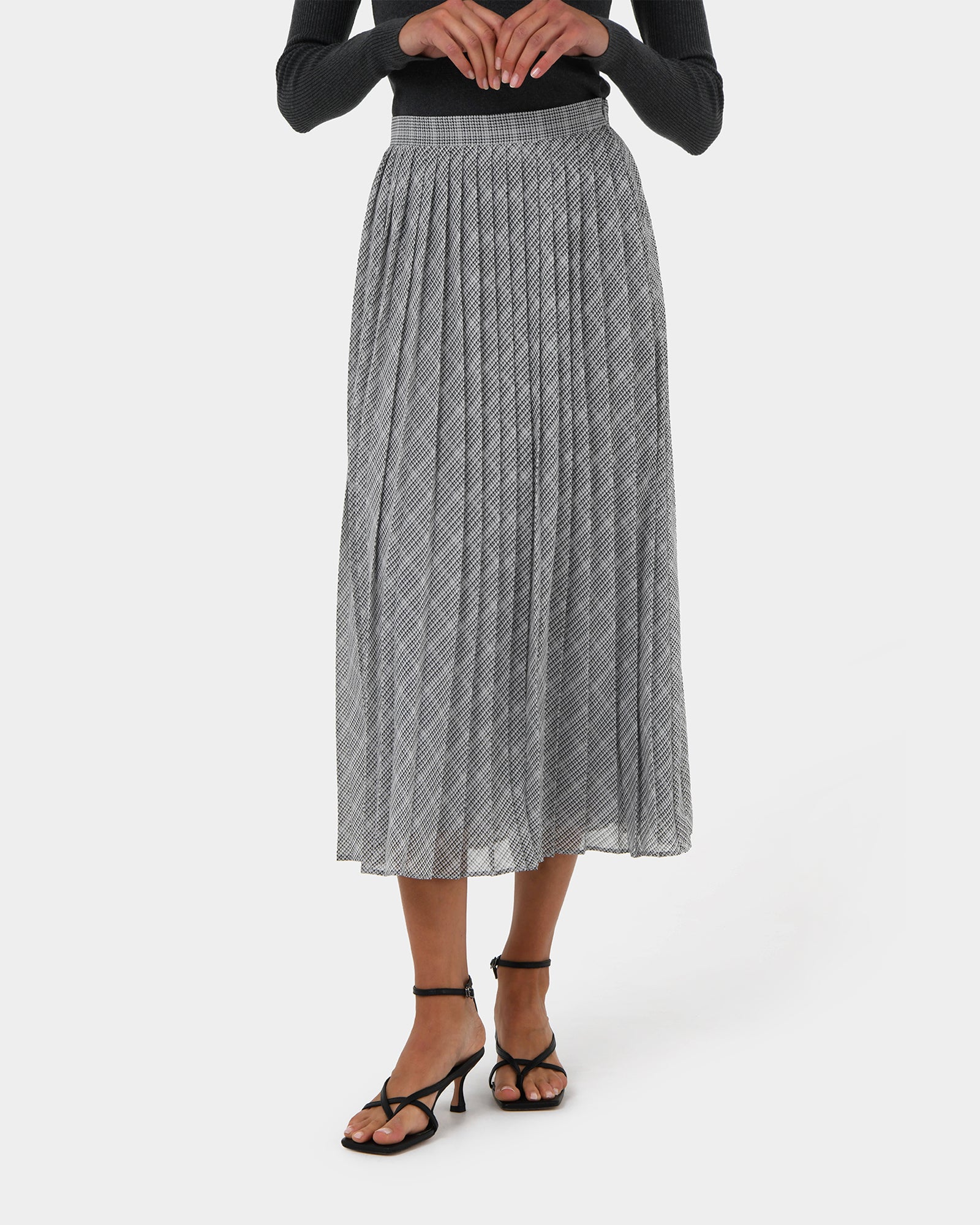 Kara Pleated Skirt