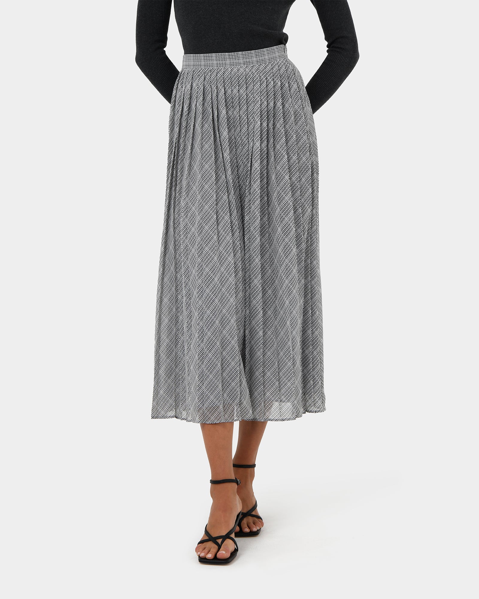 Kara Pleated Skirt