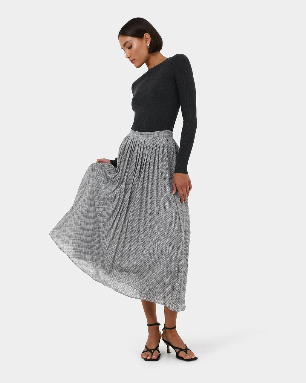 Kara Pleated Skirt