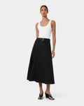 Aiya Bias Midi Skirt