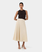 Aiya Bias Midi Skirt