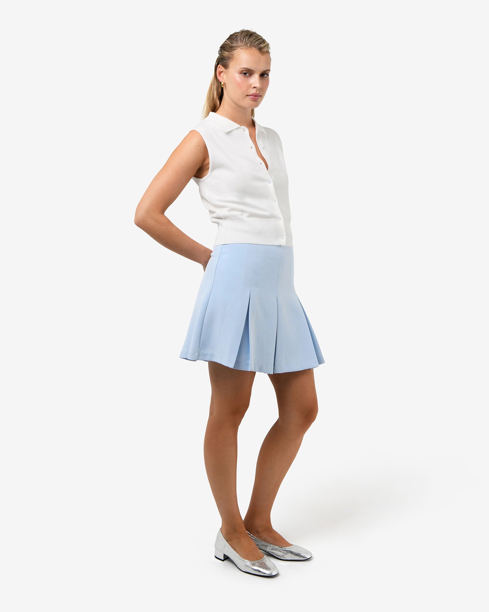 Ace Pleated Skirt
