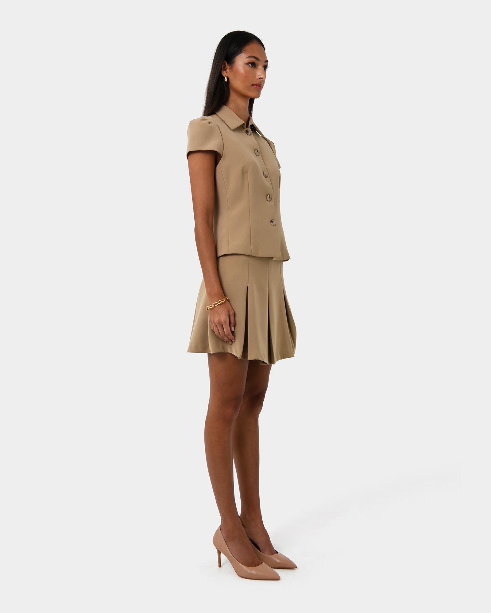 Ace Pleated Skirt
