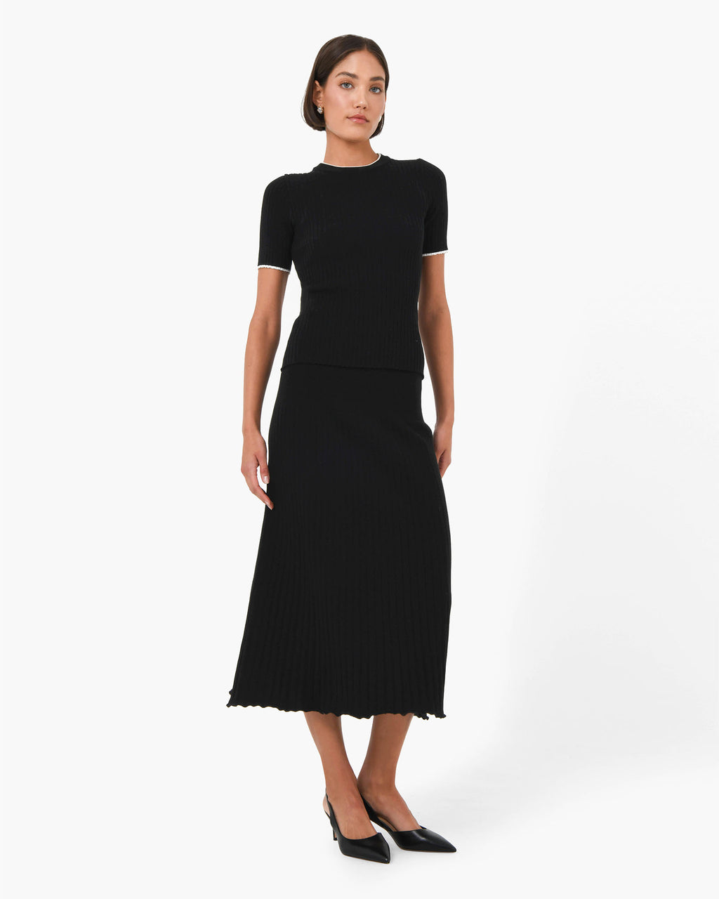 Hanni Midi Knit Skirt