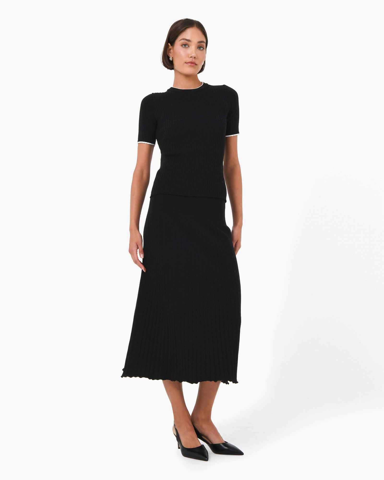 Hanni Midi Knit Skirt