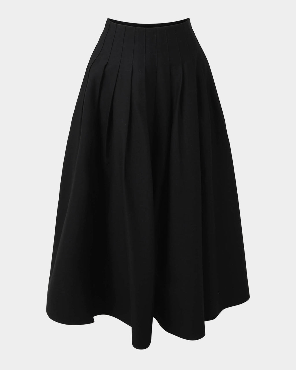 Heira Pleated Midi Skirt