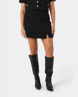 Carmen Tweed A-Line Skirt