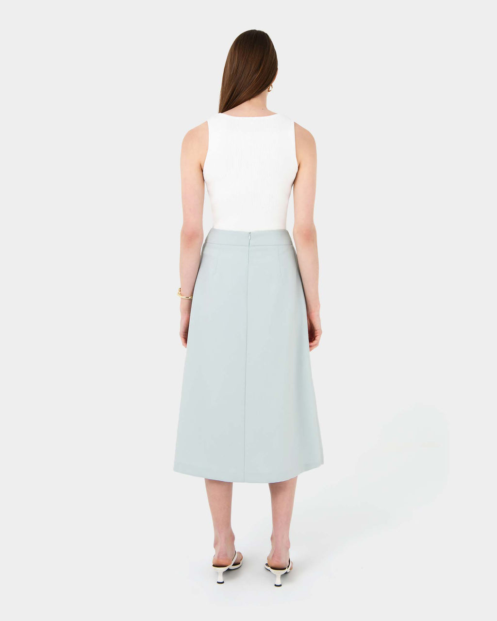 Sofia Wrap Midi Skirt