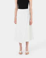 Sofia Wrap Midi Skirt