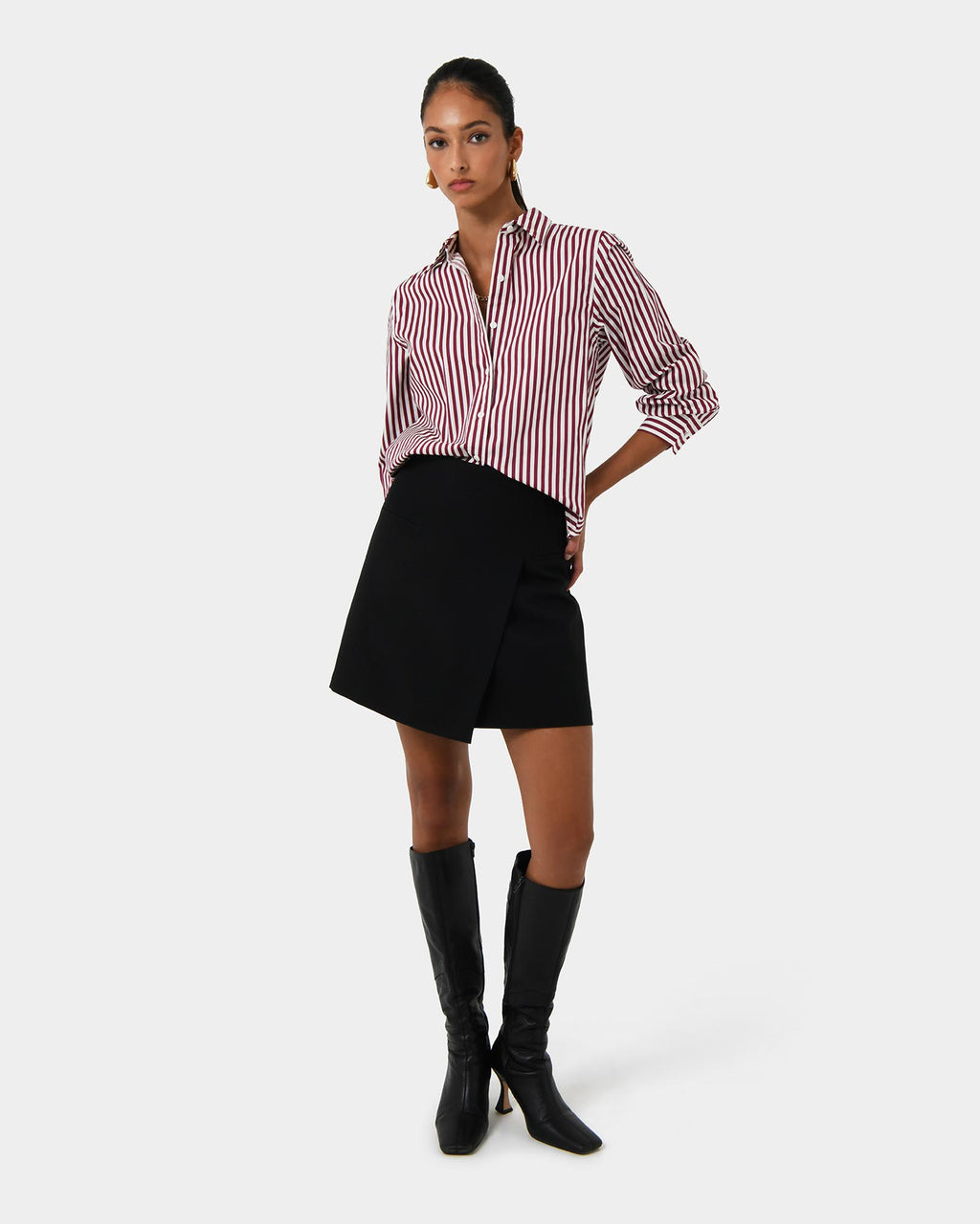 Reece Cotton Stripe Shirt