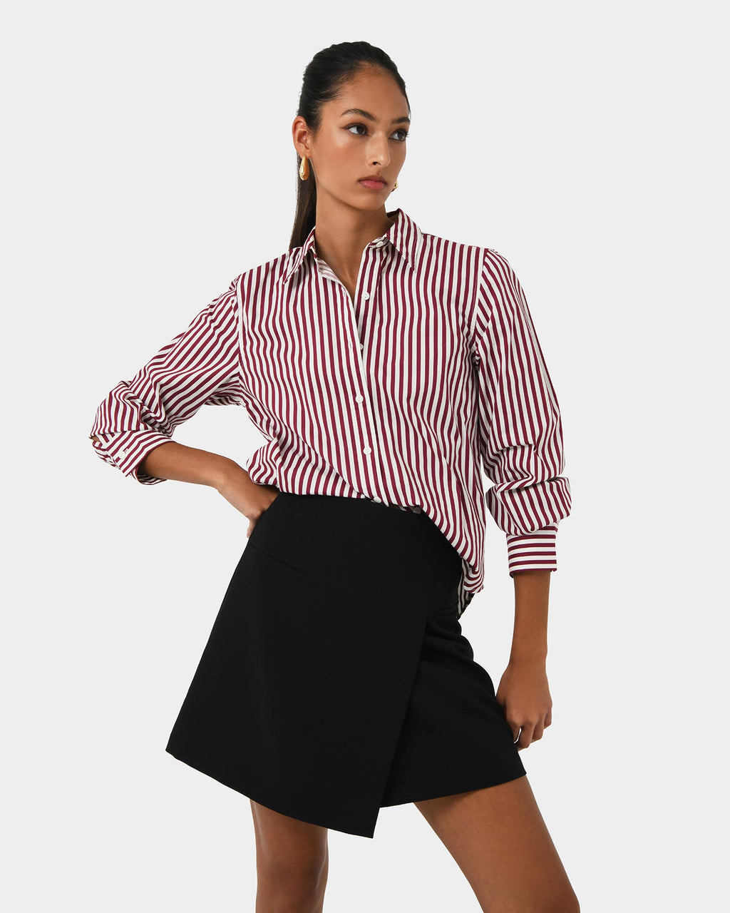 Reece Cotton Stripe Shirt