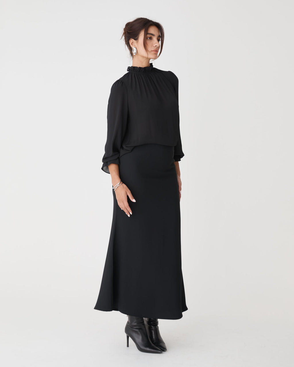 Hailey Frill Neck Blouse