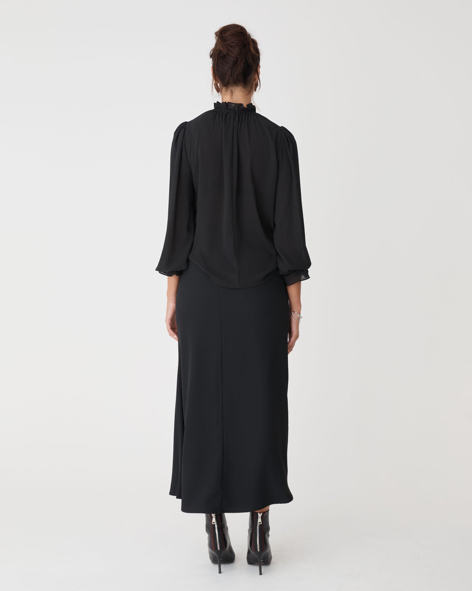 Hailey Frill Neck Blouse