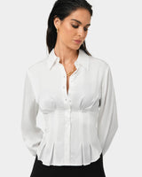 Paige Gathered Shirt