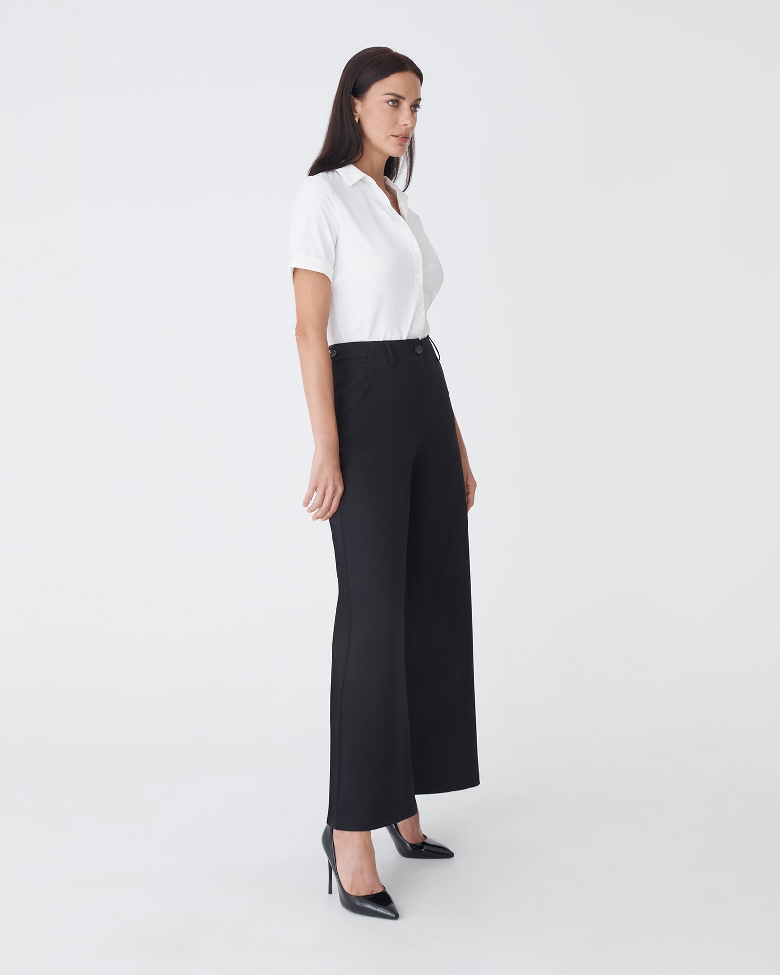 Morgan Short Sleeve Cuff Shirt