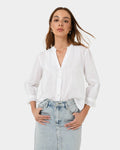 Akira Vneck Embroidery Blouse