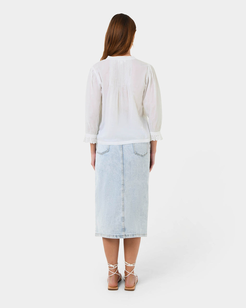 Akira Vneck Embroidery Blouse