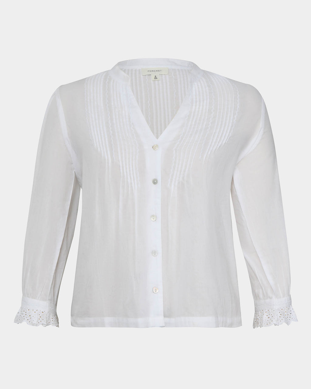 Akira Vneck Embroidery Blouse