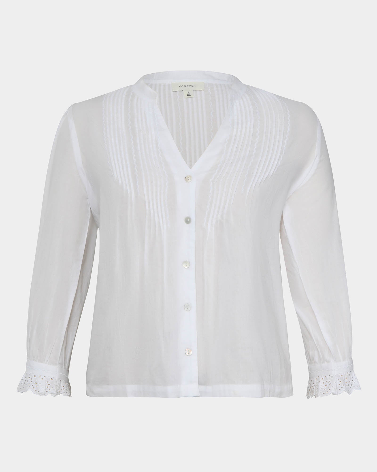 Akira Vneck Embroidery Blouse
