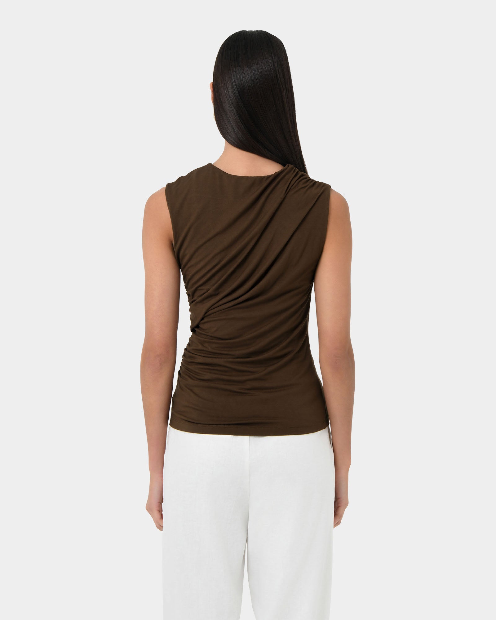 Mia Ruched Jersey Top