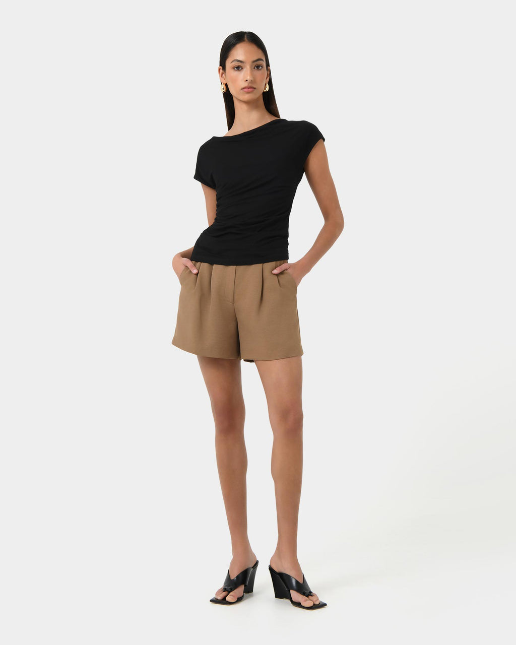 Mia Off Shoulder Jersey Top