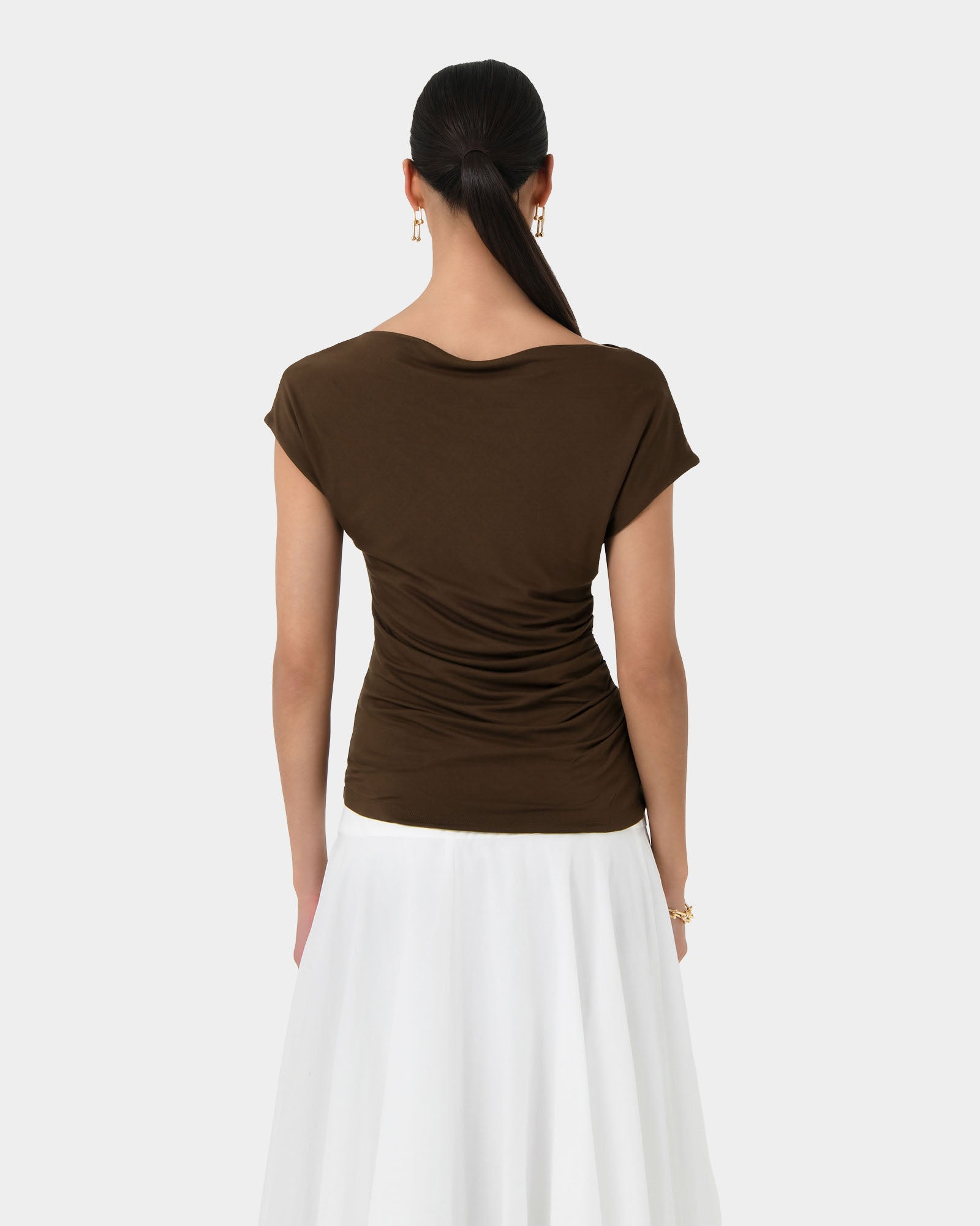 Mia Off Shoulder Jersey Top
