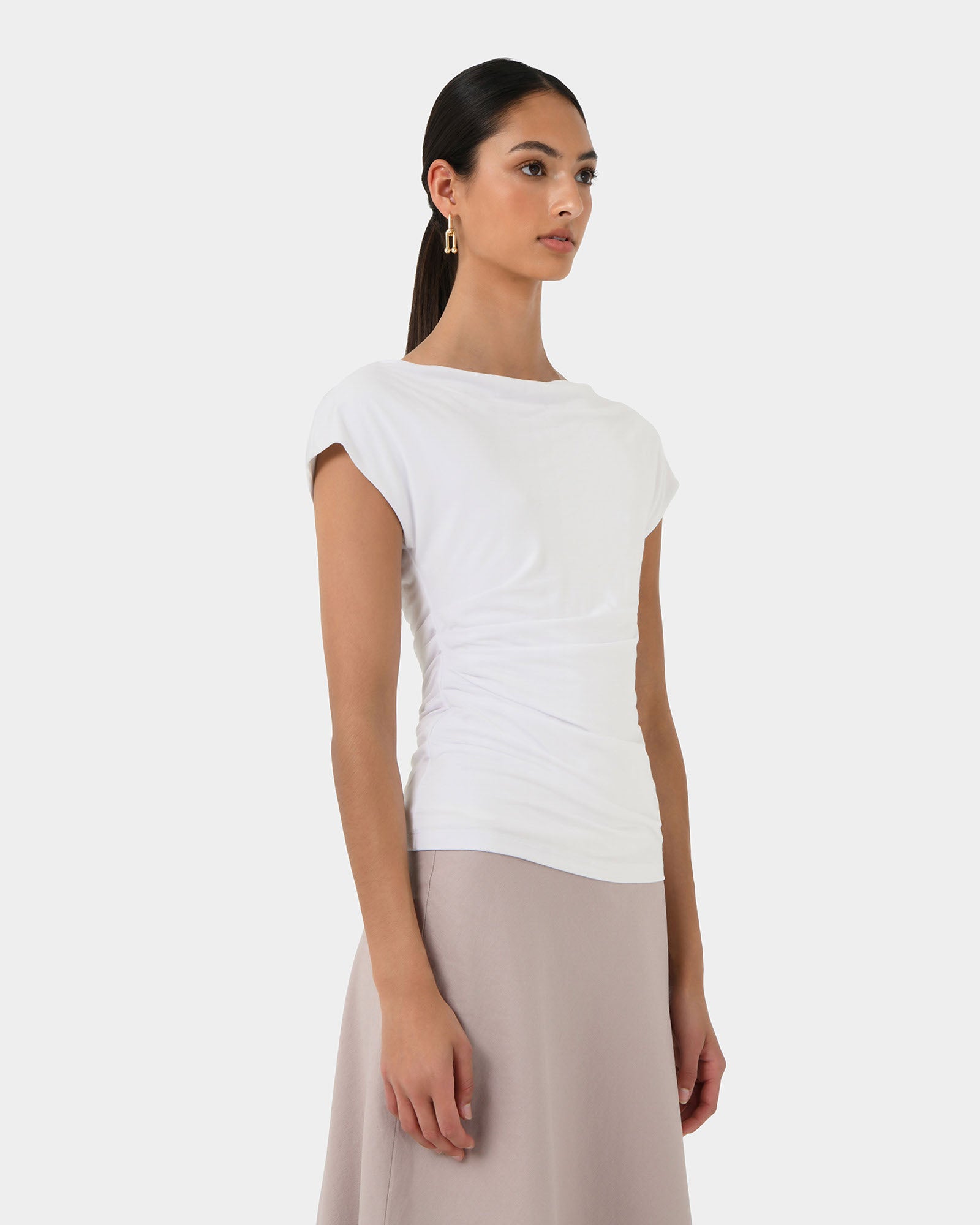 Mia Off Shoulder Jersey Top