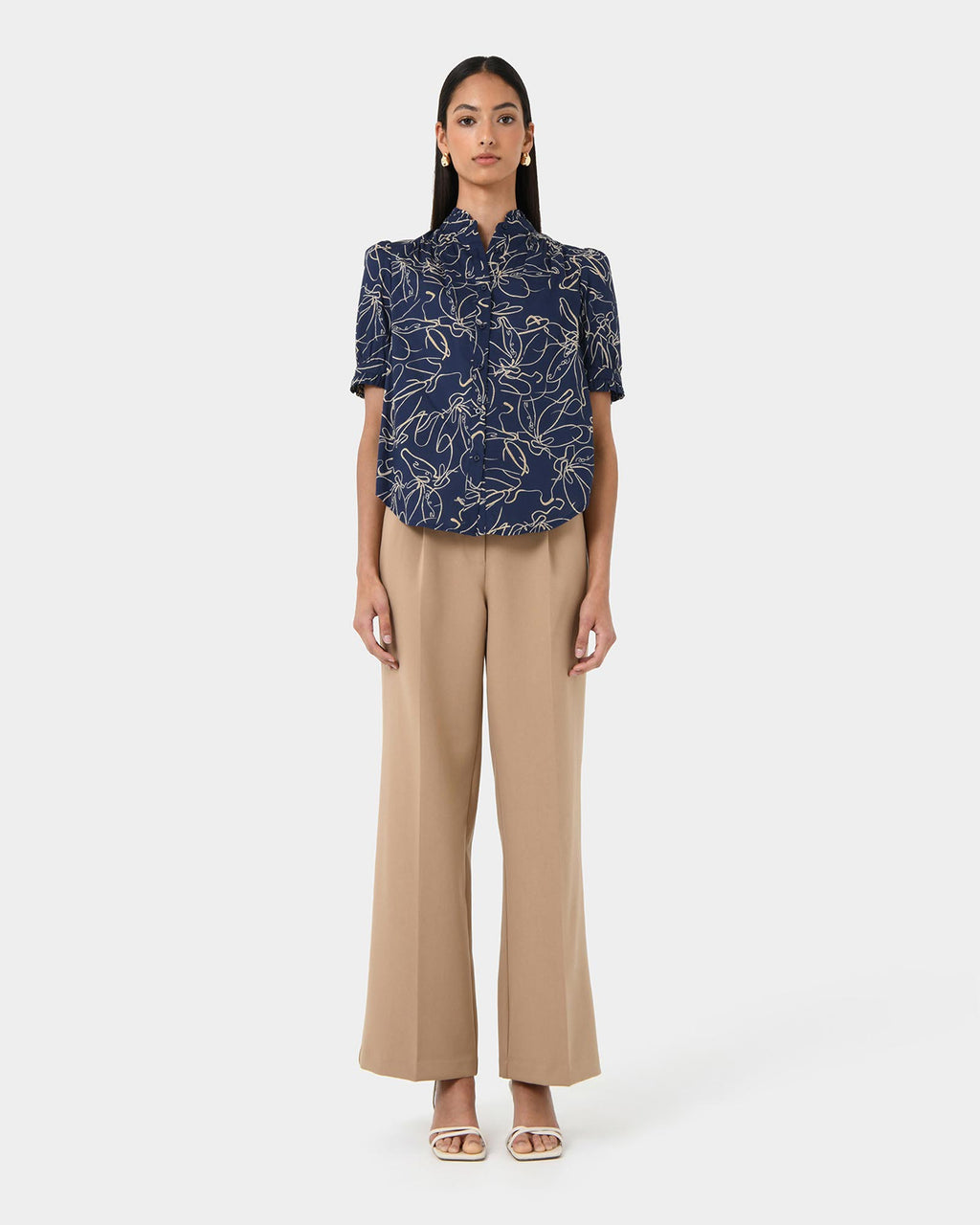 Leen Gathered Blouse