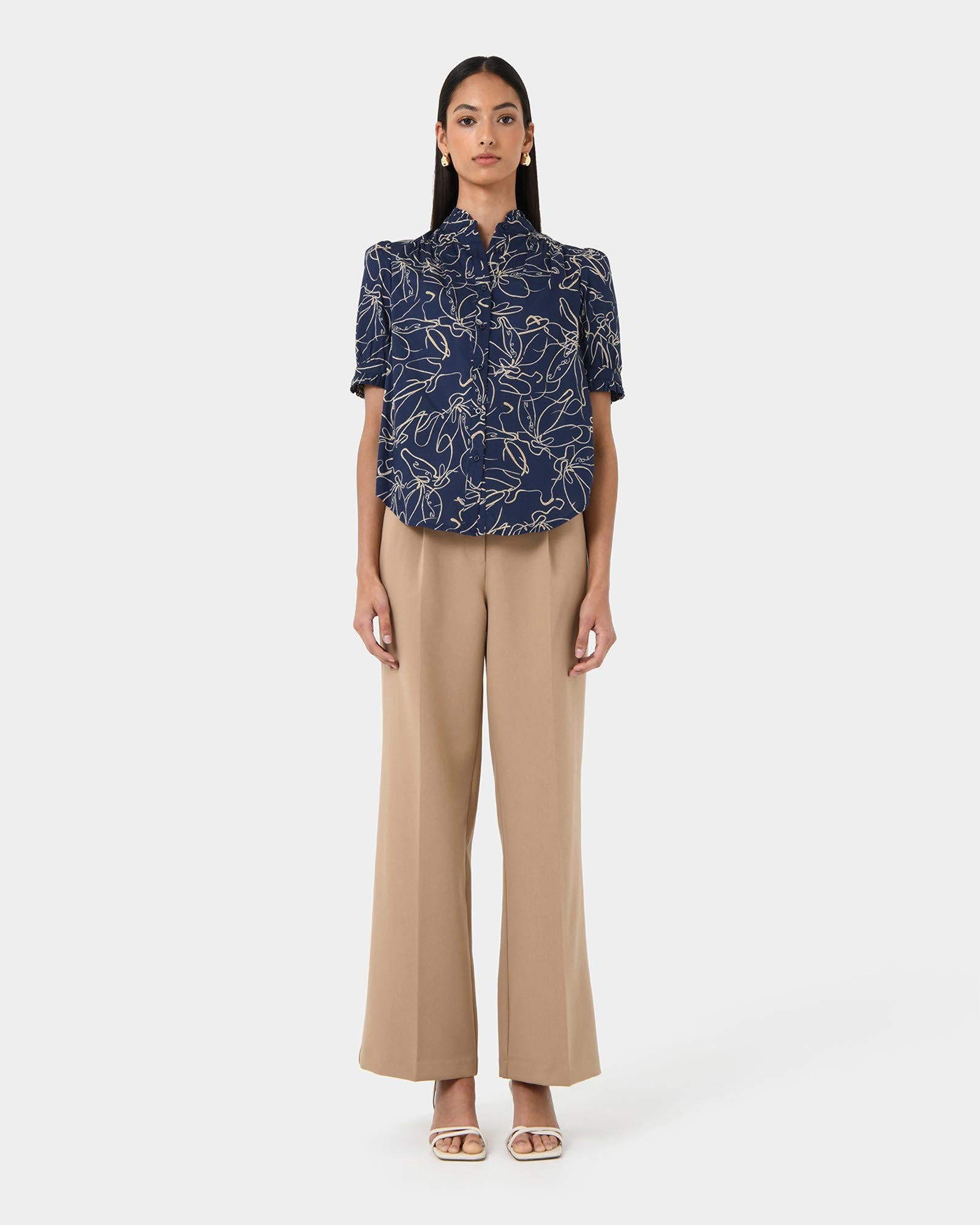 Leen Gathered Blouse