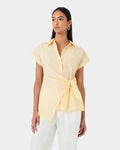 Zalia Tie Button Shirt