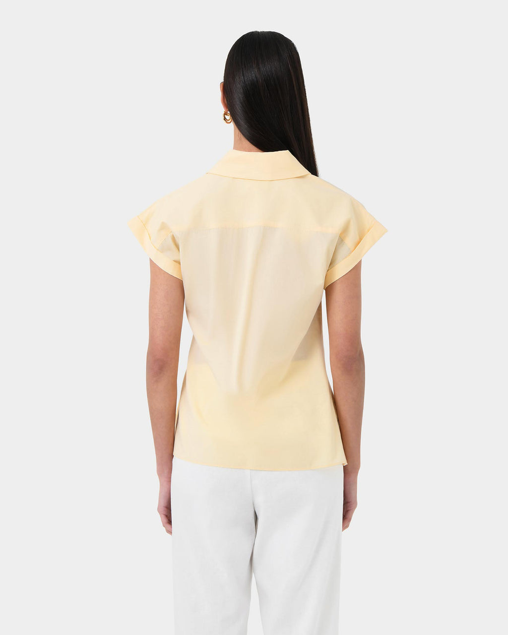 Zalia Tie Button Shirt
