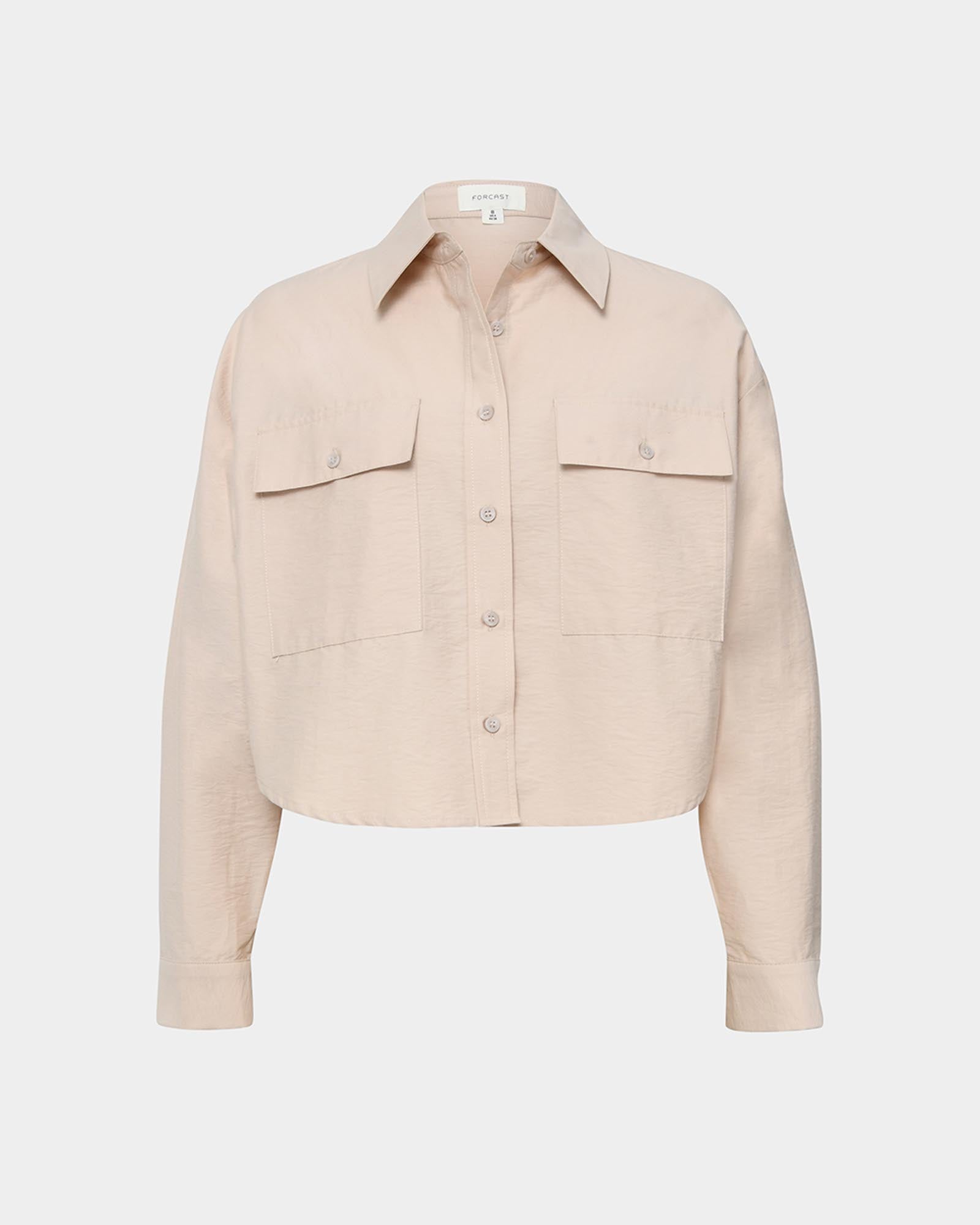 Kyla Crop Pocket Shirt