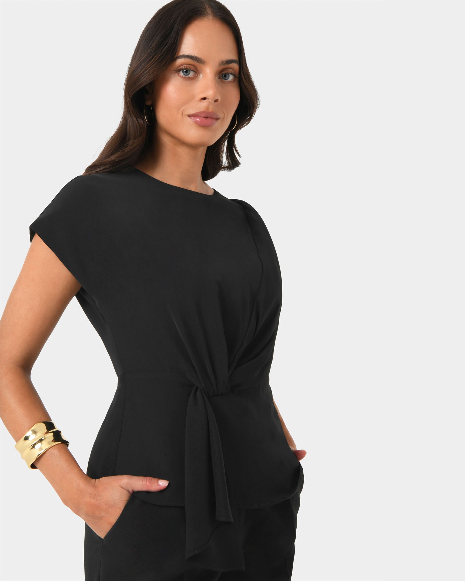 Athena Draped Top