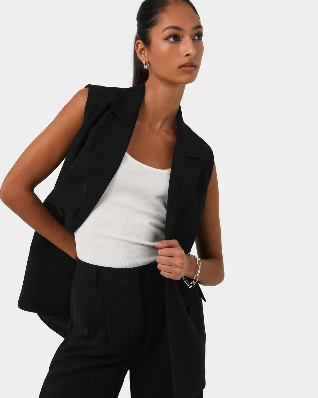 Rumy Double Breasted Vest