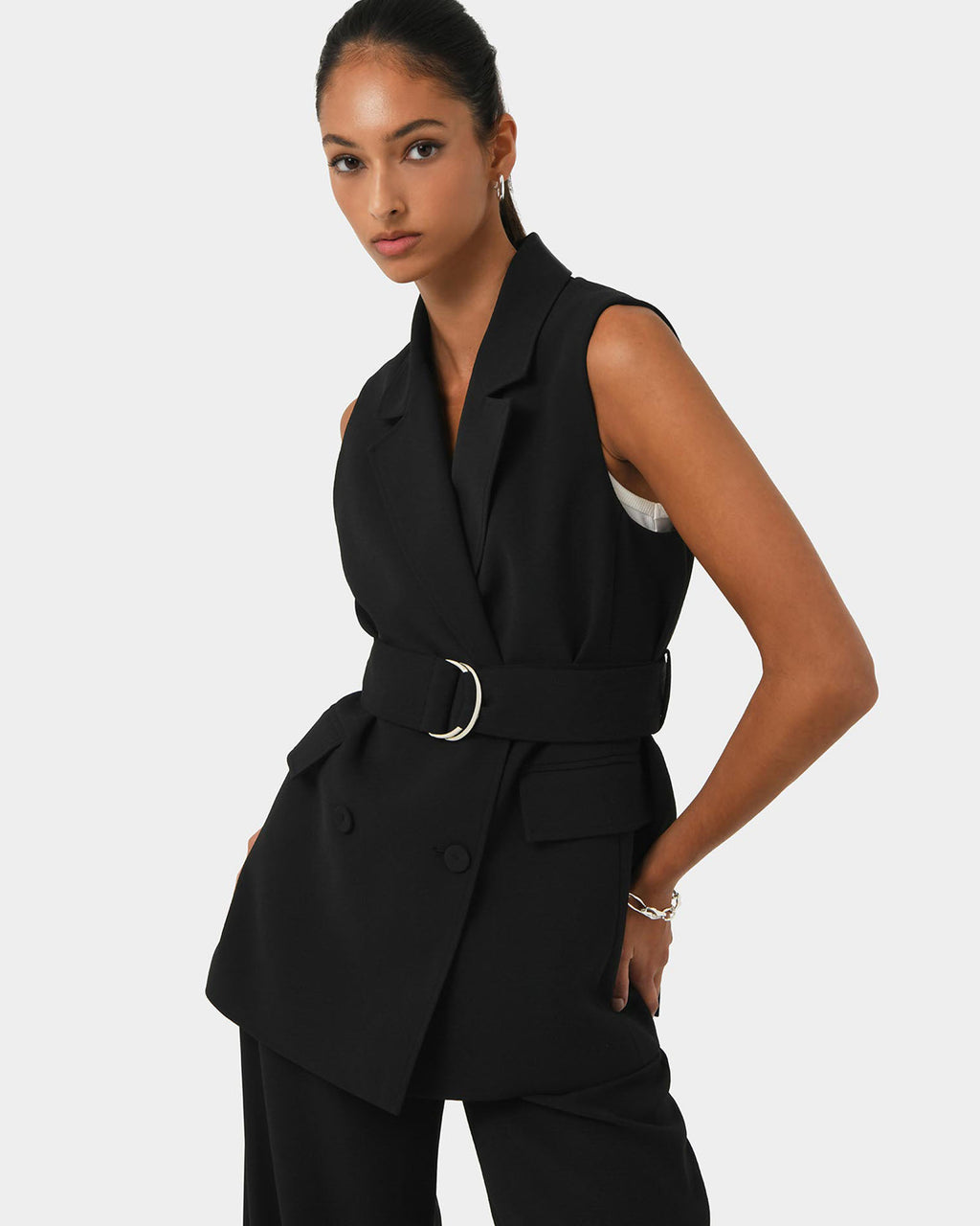 Rumy Double Breasted Vest