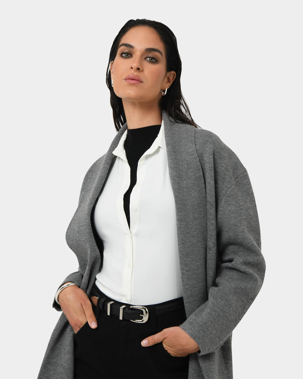Yara Wool Blend Coatigan
