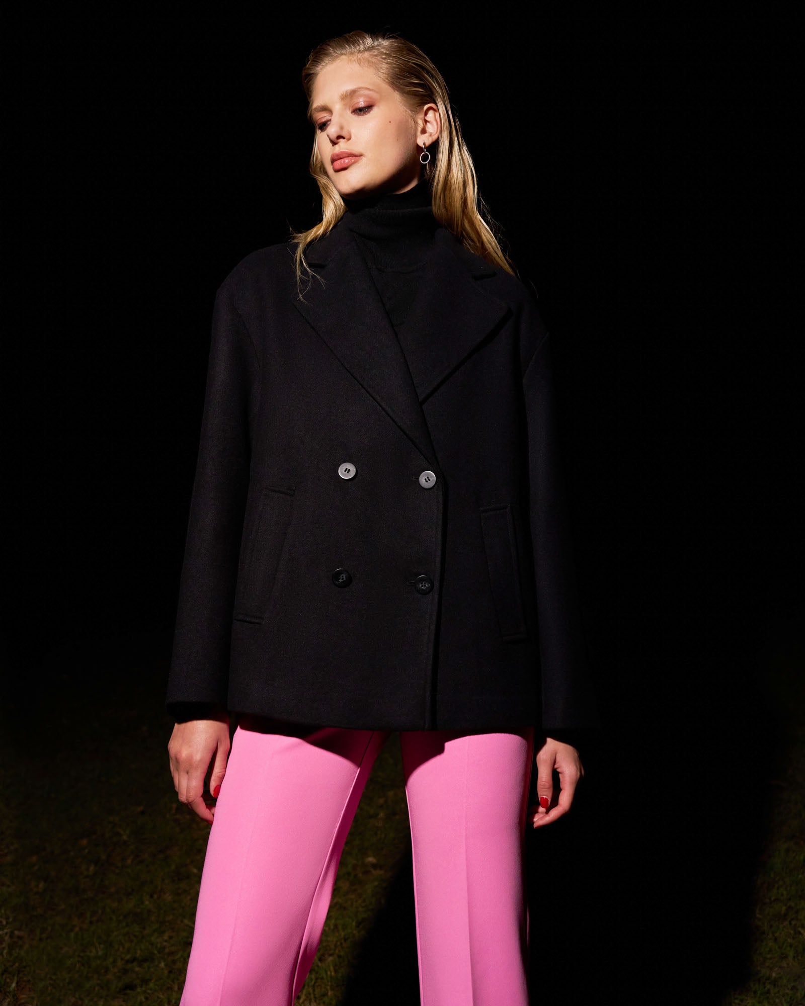 Tamara Cropped Peacoat