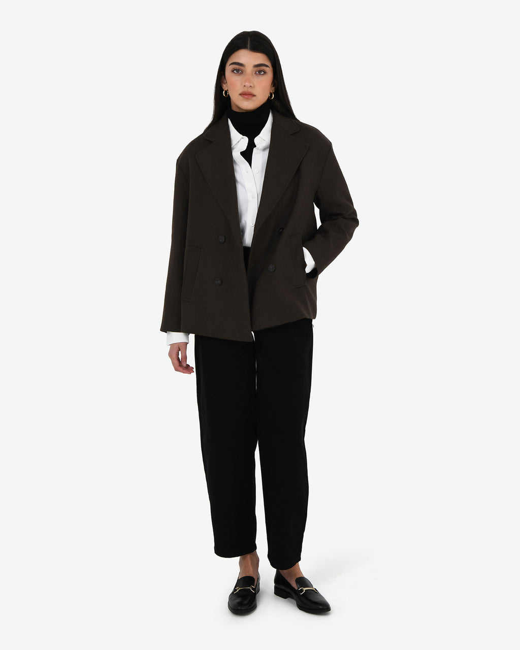 Tamara Cropped Peacoat