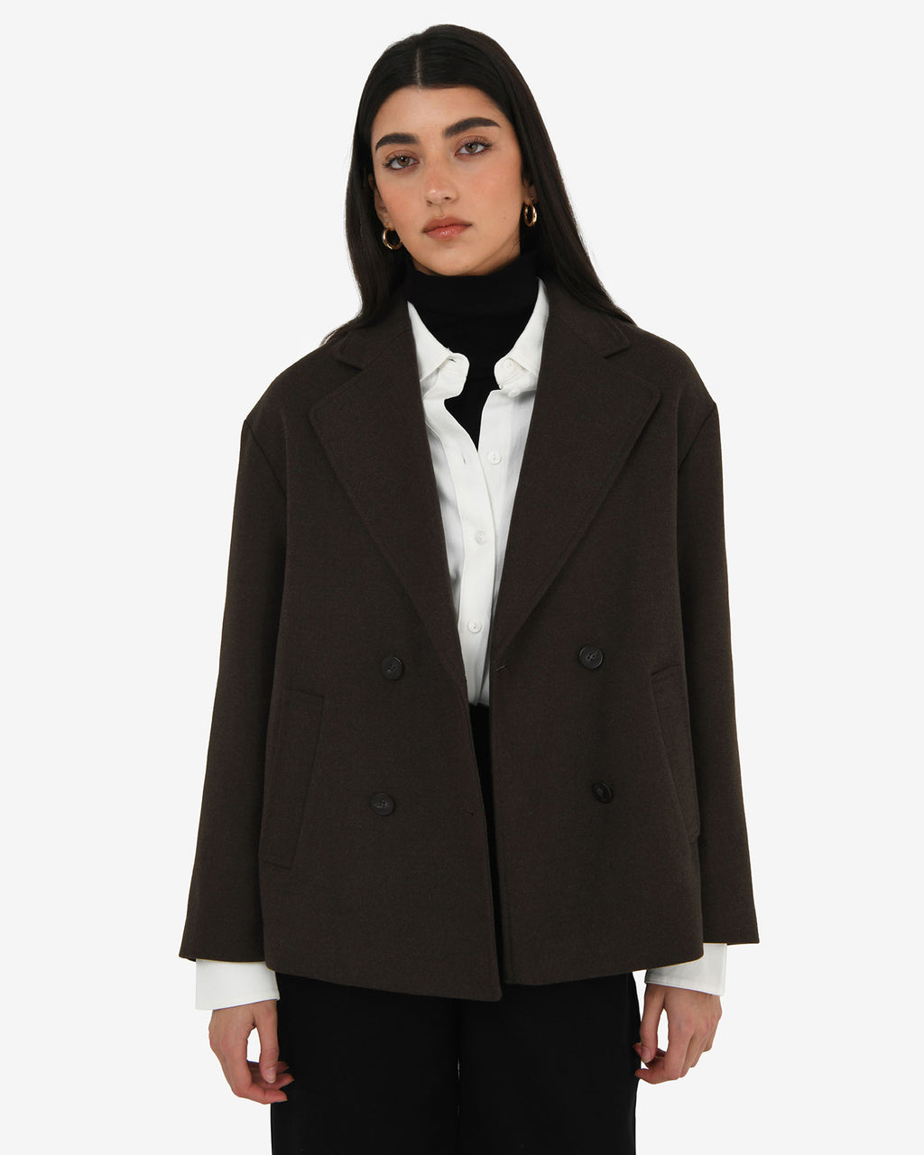 Tamara Cropped Peacoat