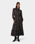 Roxana Linen Tiered Maxi Dress